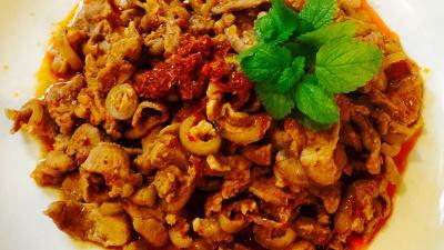 Cách làm món thịt heo rừng xào sa tế thơm ngon, khó cưỡng