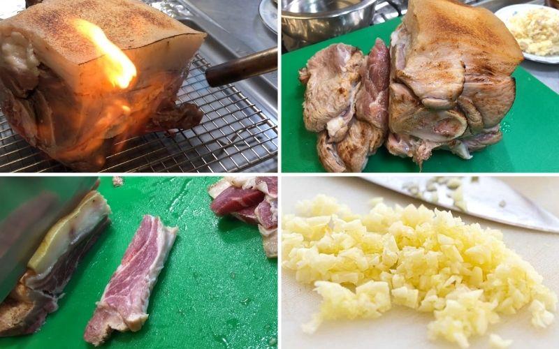 Sơ chế nguyên liệu