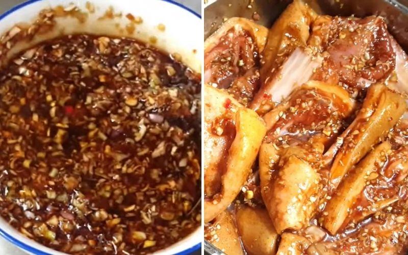 Ướp thịt trong khoảng 45 đến 60 phút